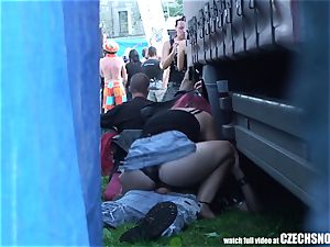 Czech Snooper - Public fuckfest During Concert